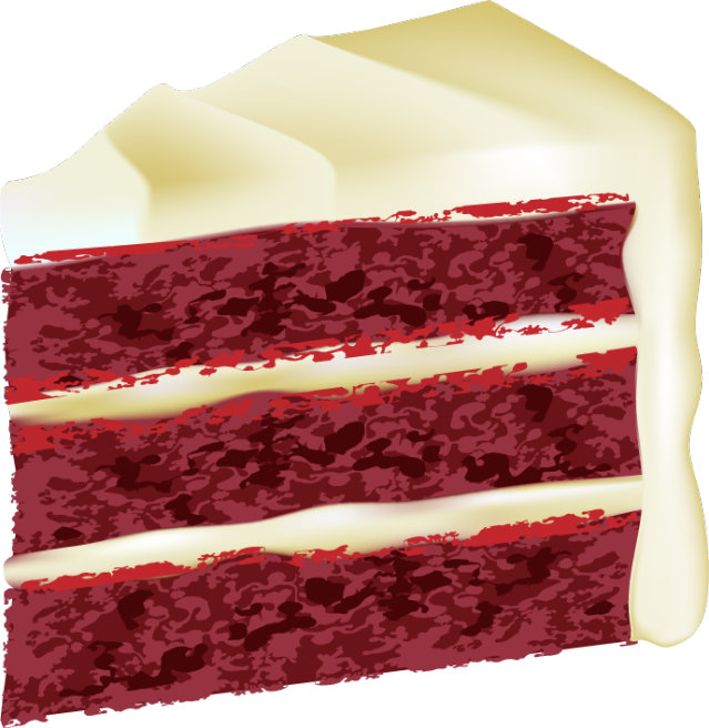 Clip Art Of Red Velvet Cake     Dixie Allan