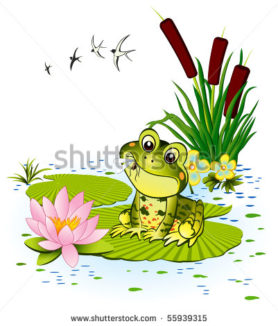 Cute Frog Clipart Wallpapers