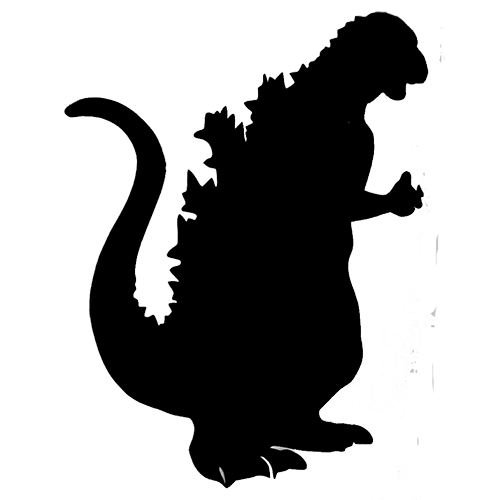 10 Godzilla Silhouette Vector Free Free Cliparts That You Can Download