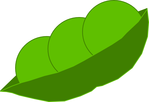Cartoon Peas In A Pod Peas In A Pod Clip Art