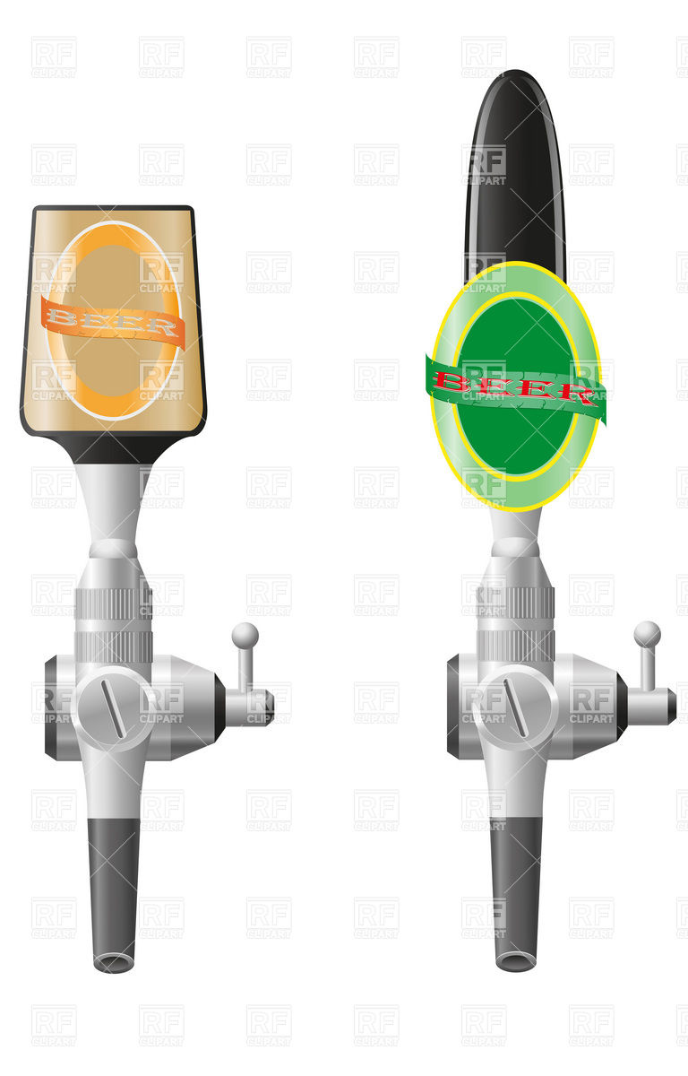 Bar Or Pub Equipment   Beer Faucets 19130 Download Royalty Free