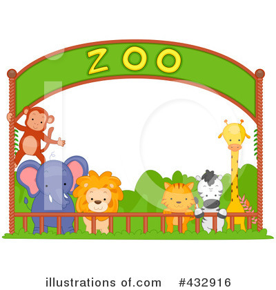 Royalty Free Zoo Clipart Illustration 432916 Jpg