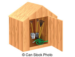 Storage Shed Illustrations And Stock Art  84 Storage Shed Illustration