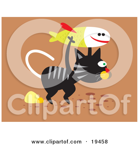 Stray Cat Clip Art Preview Clipart