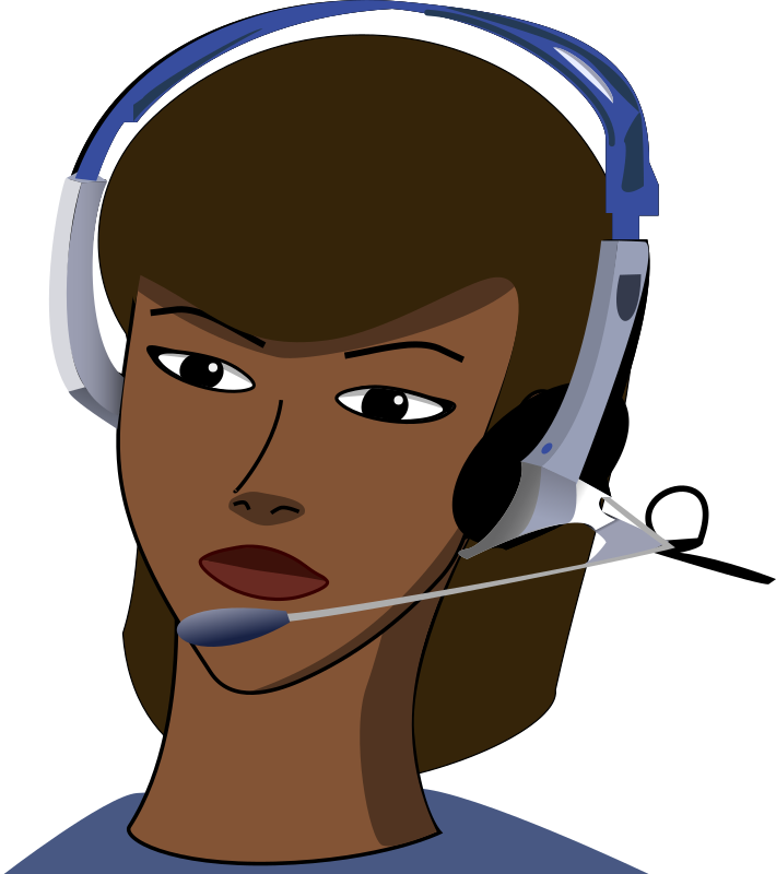 Call Centre By Peileppe   Call Centre Agent Remix Of 2 Cliparts