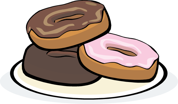 Donut Clip Art Free   Clipart Panda   Free Clipart Images