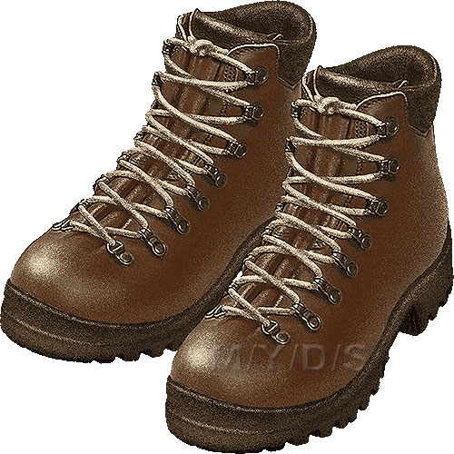 Hiking Boots Clipart   Free Clip Art