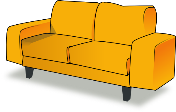 Sofa Clip Art At Clker Com   Vector Clip Art Online Royalty Free