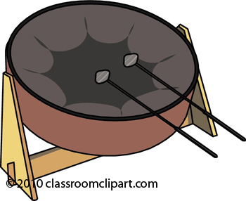 Steel Drums Clipart Or Pan Musical Instrument Clipart Headline Steel