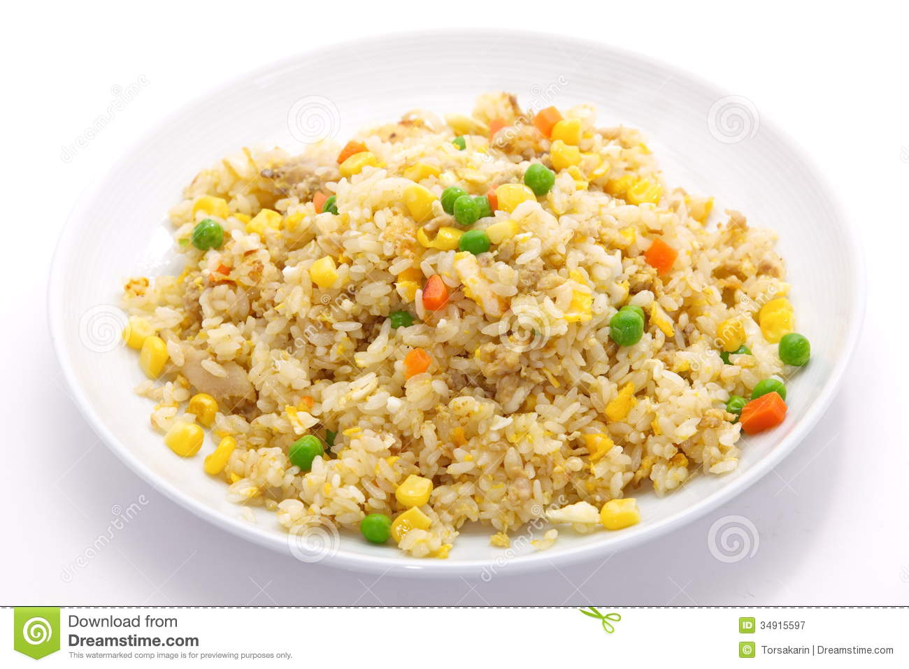 Fried Rice Royalty Free Stock Photography   Image  34915597