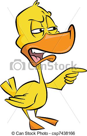Mean Cartoon Duck Duck Illustrations And Clipart  9183 Duck Royalty