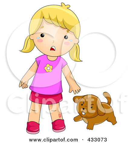 Rf  Clipart Illustration Of A Boy With A Hurt Knee Sitting By A Bike