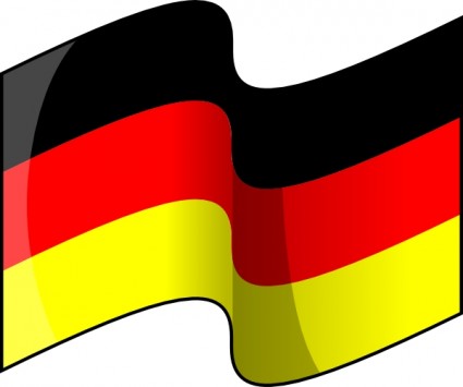 German Flag Clipart Free Vector    Vector Clip
