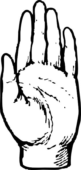 Left Hand Clip Art At Clker Com   Vector Clip Art Online Royalty Free