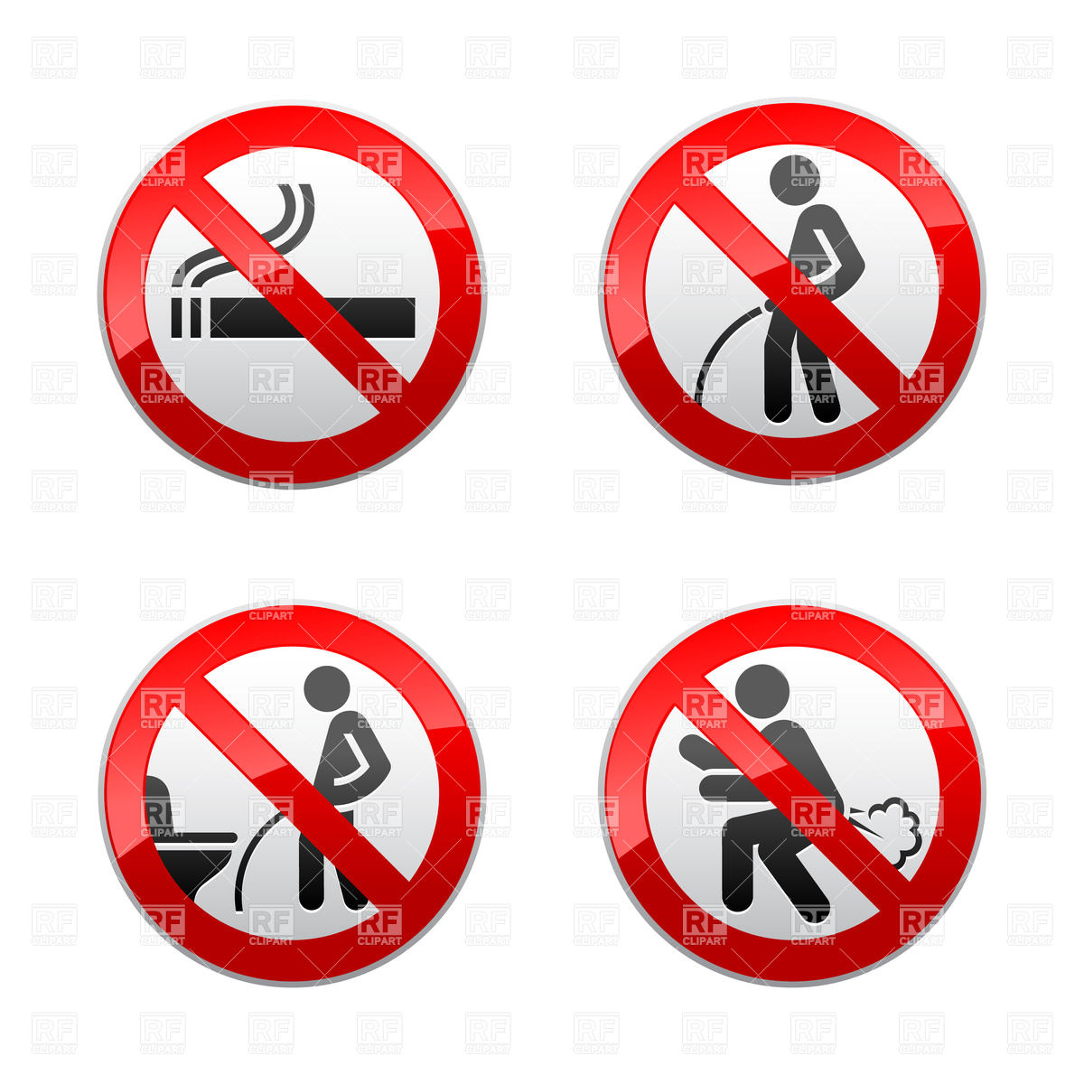 Toilet And Farting Stickers Download Royalty Free Vector Clipart  Eps