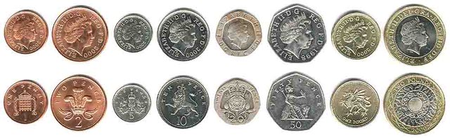 Britain Coins   British Money   English Coinage   Coins Of The Uk