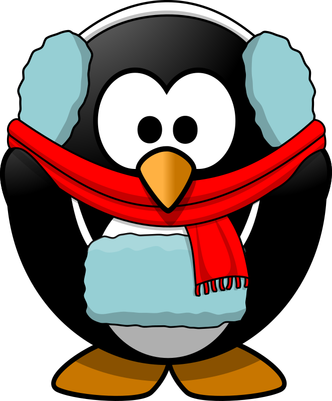 Clipart   Freezin  Penguin