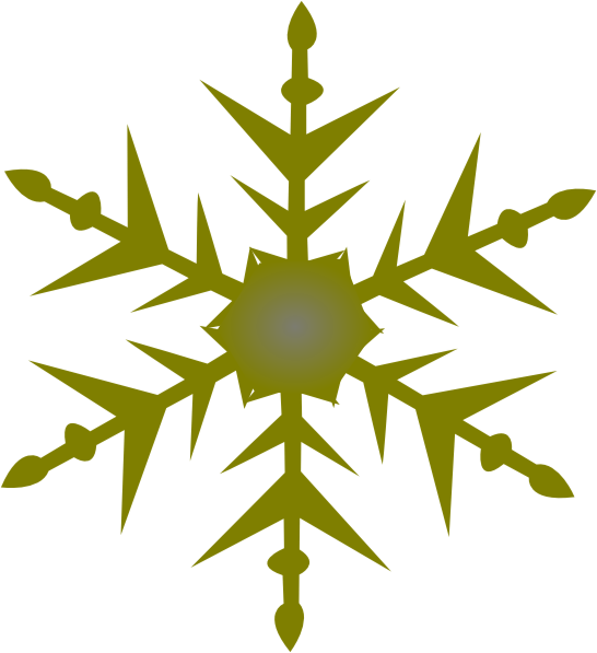 These Are Some Of Gold Snowflake Clip Art Vector Online Royalty Free