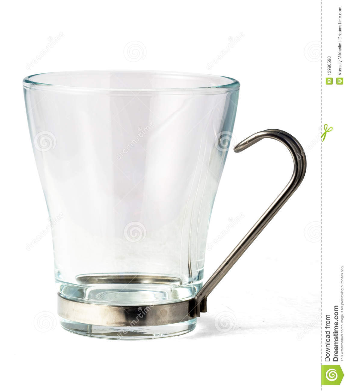 Empty Cup Stock Photo   Image  12980590