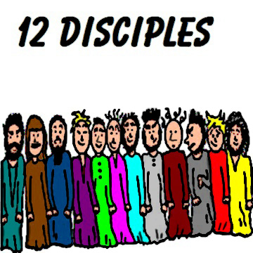 Twelve Disciples Clipart Jpg