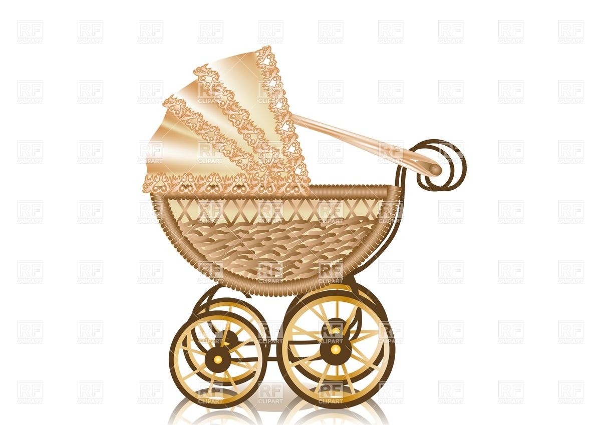 Vintage Baby Pram 25655 Objects Download Royalty Free Vector Clip