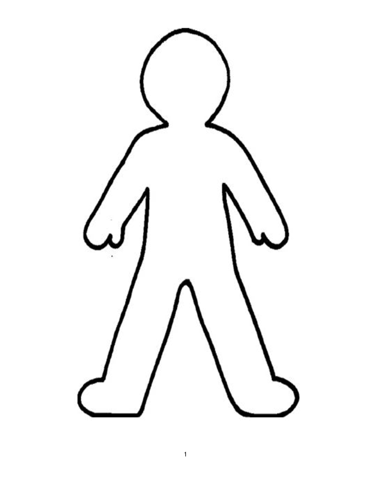 15 Body Outline Picture Free Cliparts That You Can Download To You