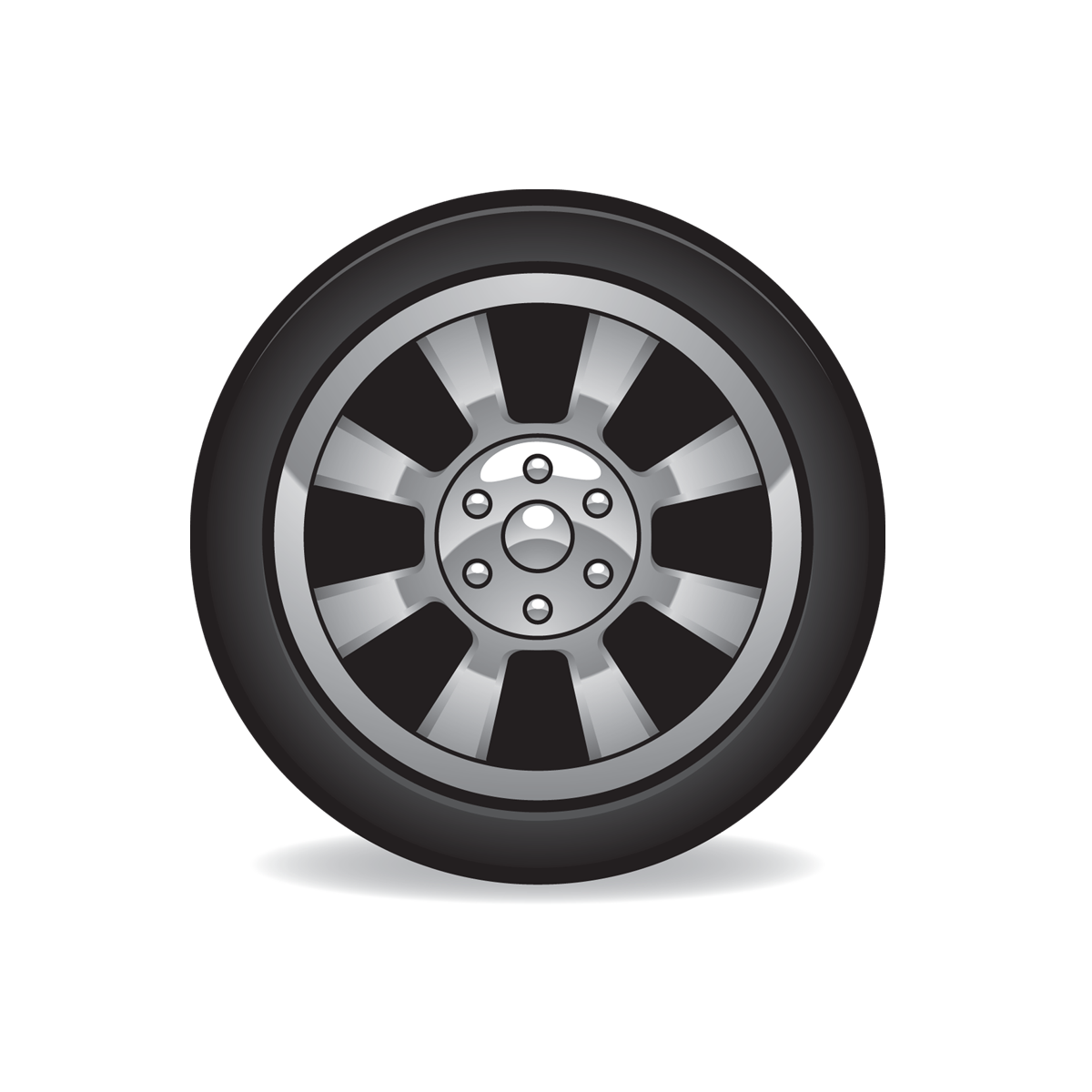 Tire Icon Full Size   Free Images At Clker Com   Vector Clip Art