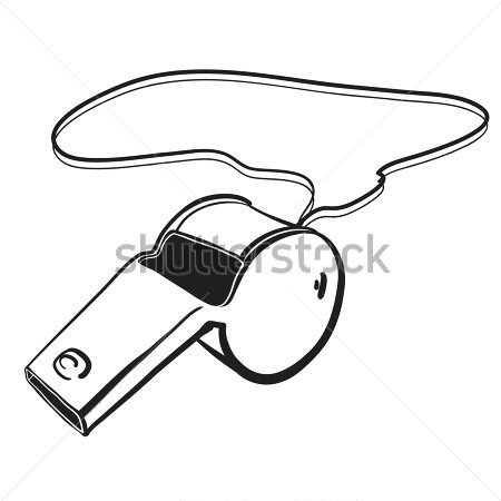 Whistle Clipart Whistle Clipart Blowing A Whistle