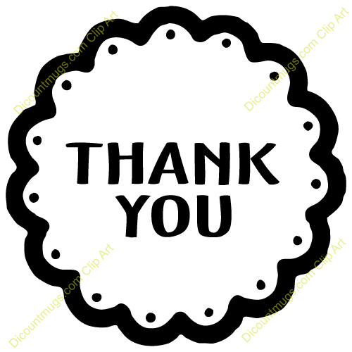 Clipart 10535 Thank You   Thank You Mugs T Shirts Picture Mouse Pads