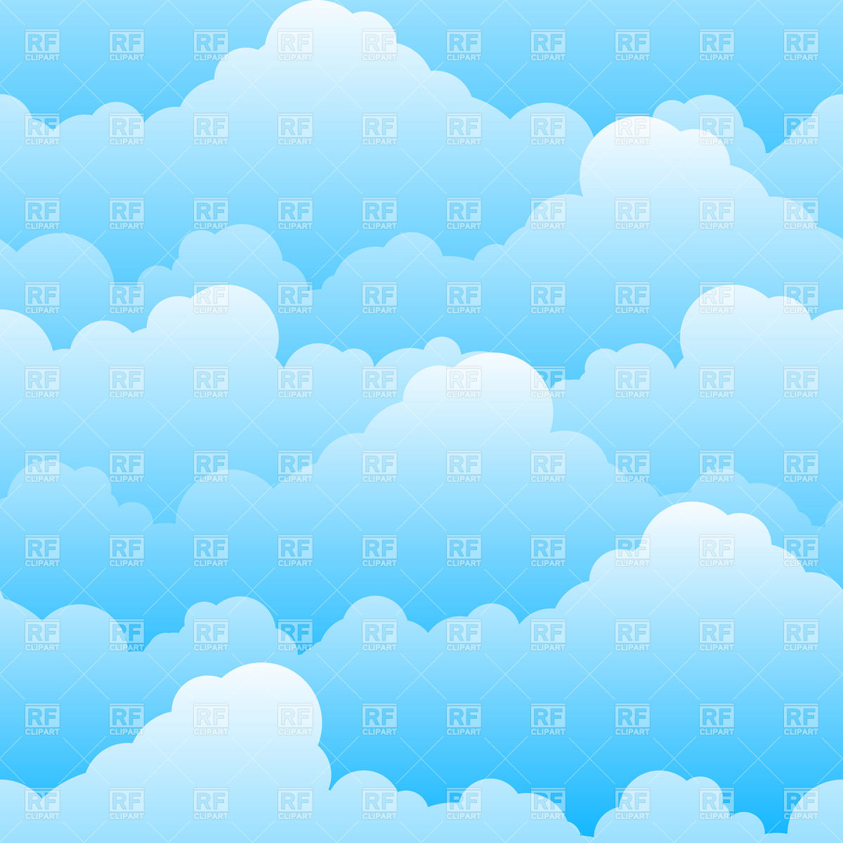 Cloudy Sky Background Download Royalty Free Vector Clipart  Eps