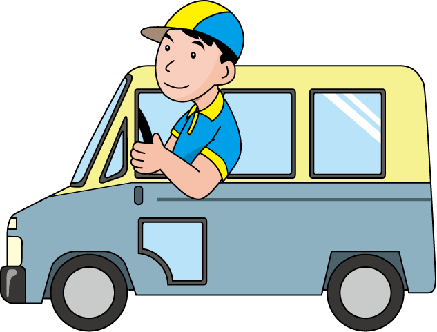 Delivery Driver Clipart    11