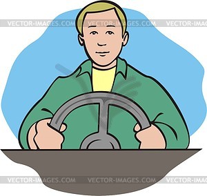 Driver Clipart Driver Vector Image