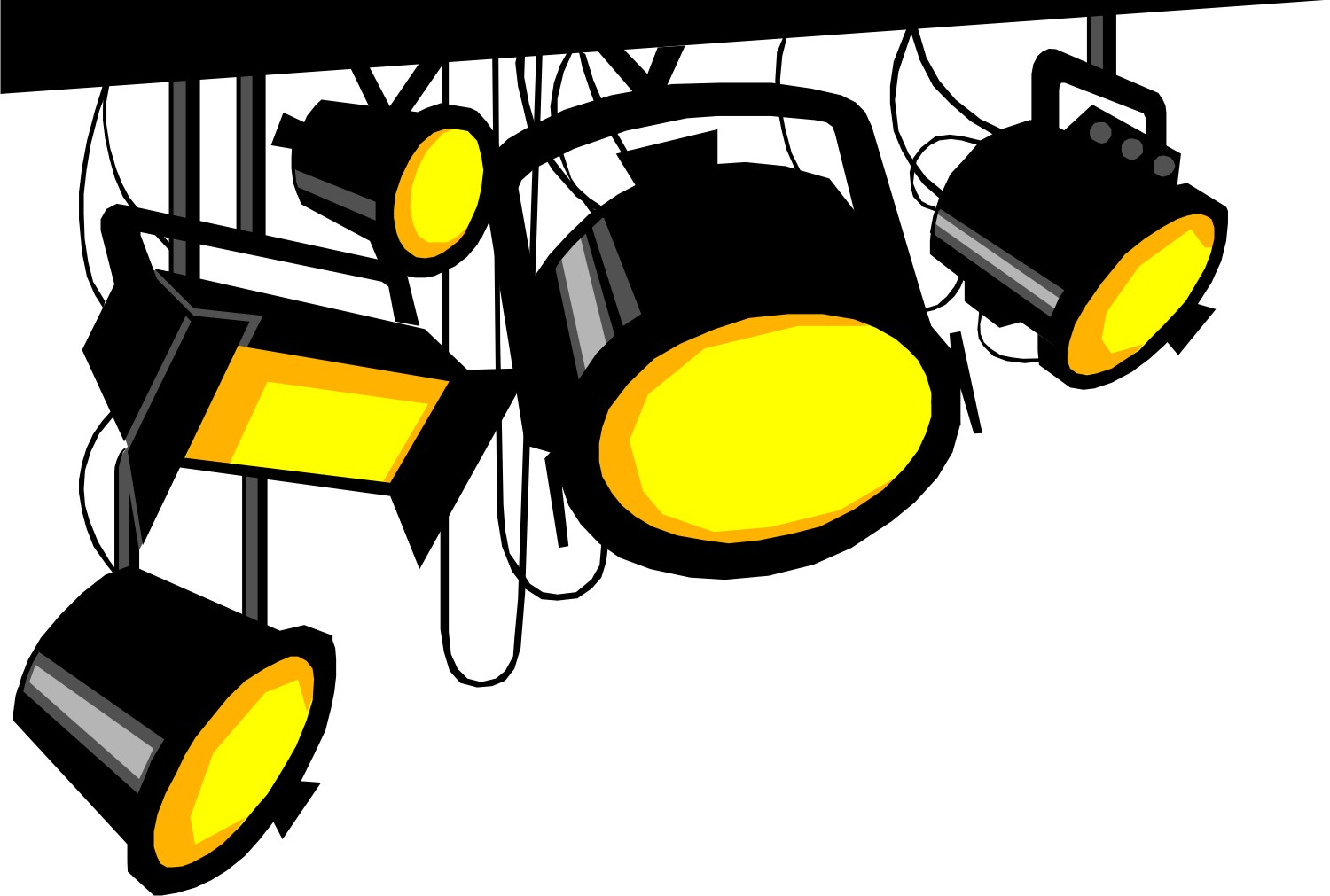 Lights Camera Action Clipart Clipart Info