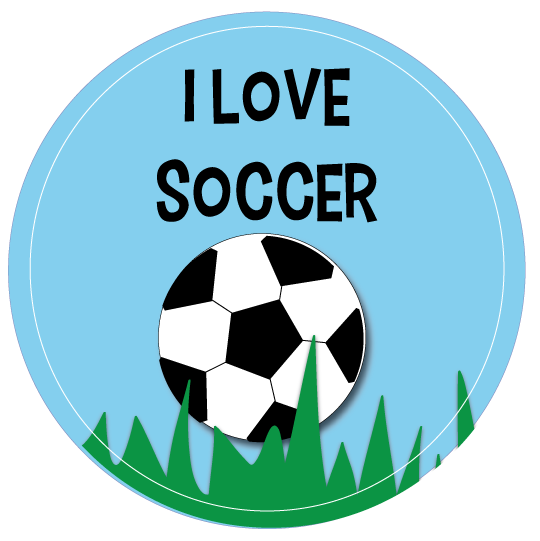 Love Soccer Clipart