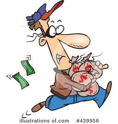 Robber Clipart  439956   Illustration By Ron Leishman