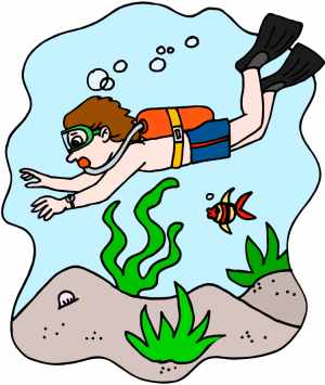 Scuba Clipart   Fun Diving Pictures For The Diver In You