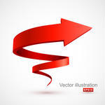 Red Spiral Shapes Background Free Vectors   Clipart Me