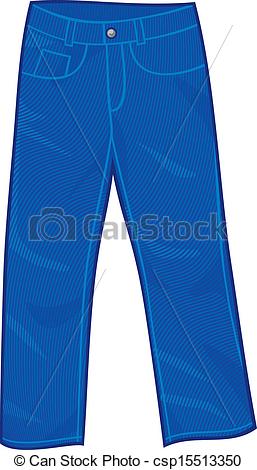 Clip Art Pants Clipart Vector Of Jeans Pants Csp15513350   Search Clip