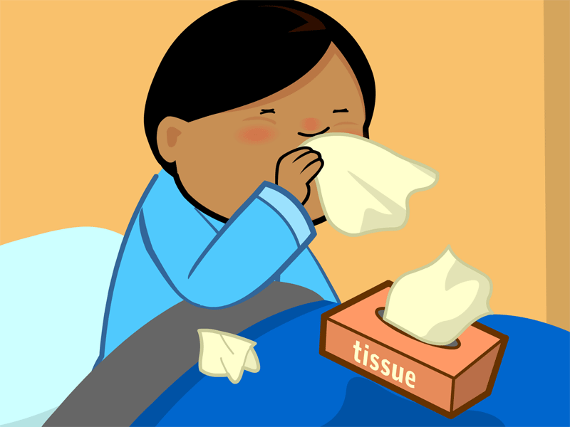 Runny Nose Clipart And Stuffy Or Runny Nose