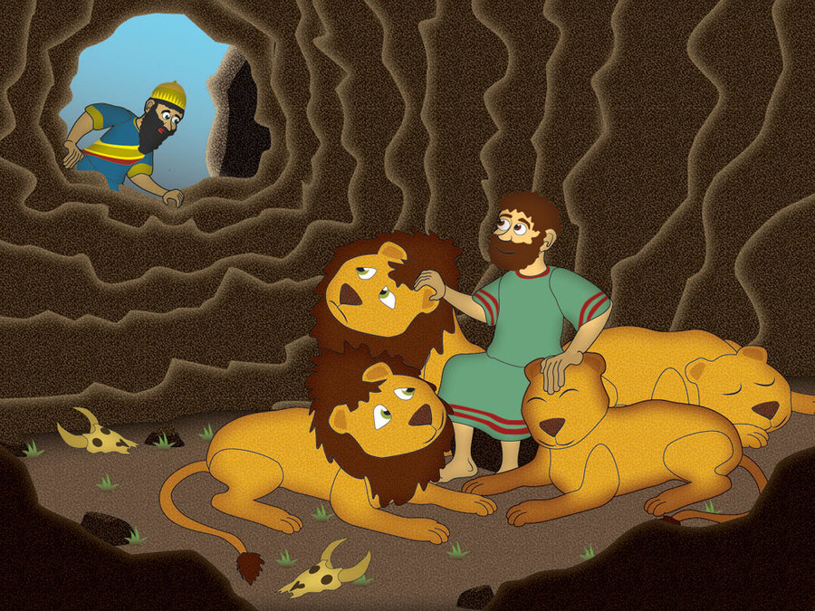 Daniel In The Lion S Den By Ericbdg On Deviantart