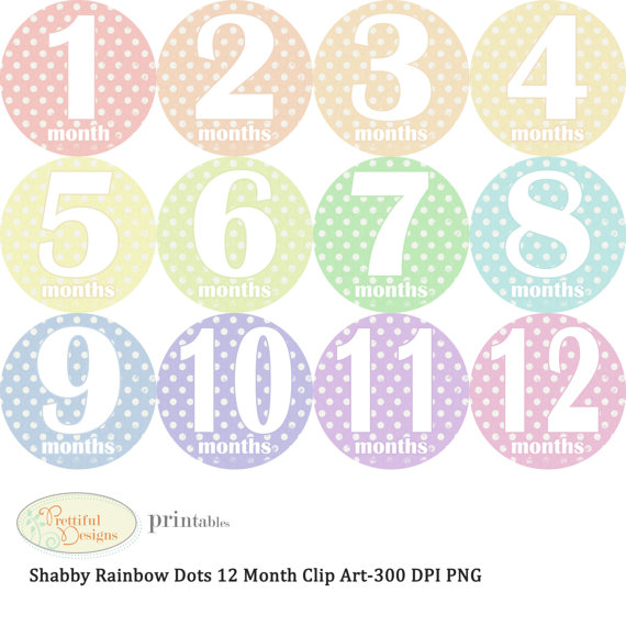 Onesie Clipart Rainbow Dots 2 70 Usd Buy Now On Etsy Digital Onesie