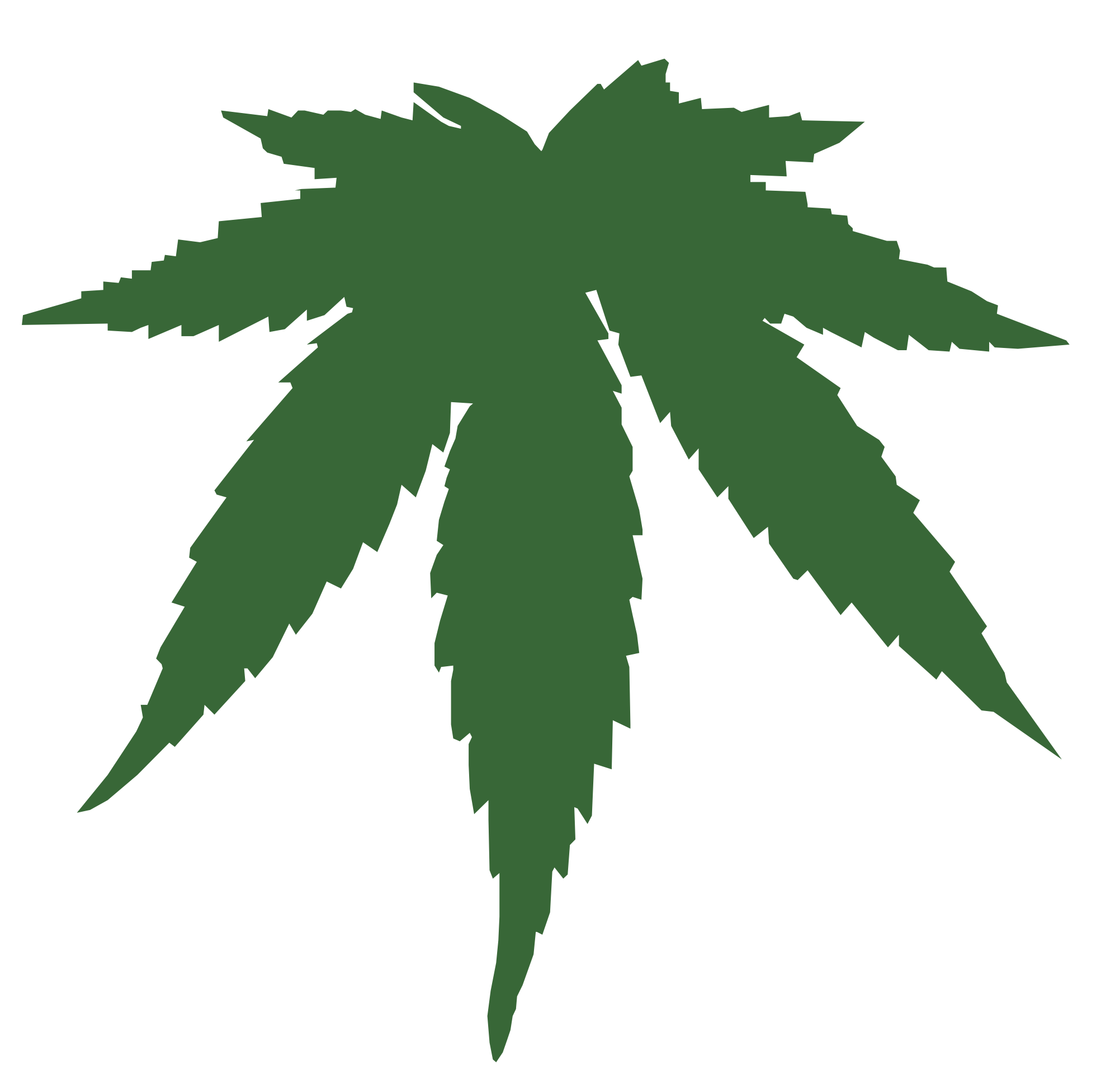 Weed Joint Clipart.