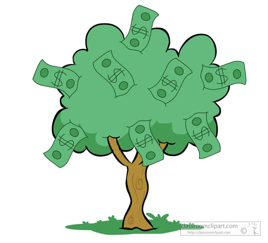 Money   Money Tree 326   Classroom Clipart