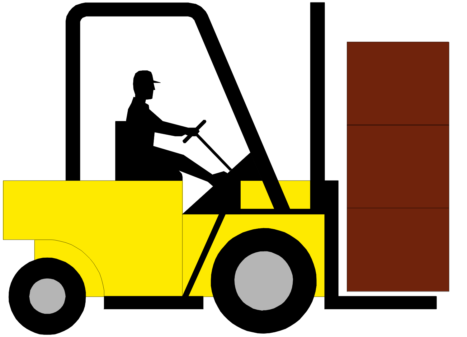 Forklift Clipart  Fork Lift Truck Clipart  Colony  187 Scout Clipart