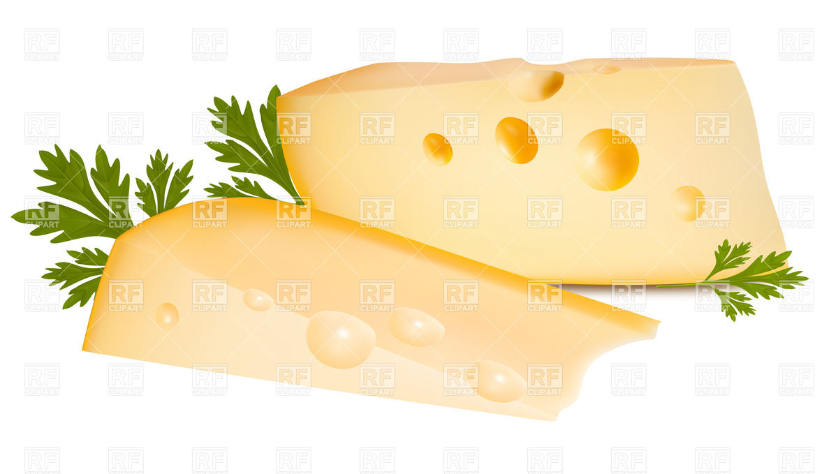 Cheese Slice And Parsley 5312 Food And Beverages Download Royalty