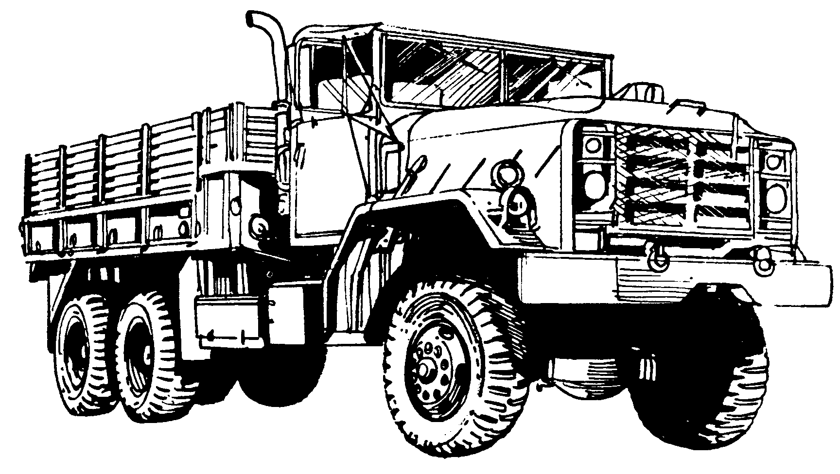 Military Vehicle Equipment Data Tables Illustrated