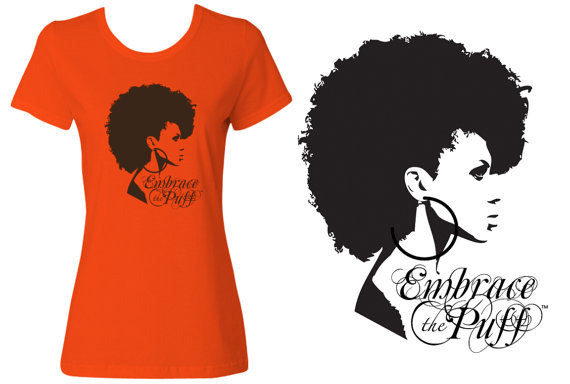 Natural Hair Afro Clipart Embrace The Puff   Natural