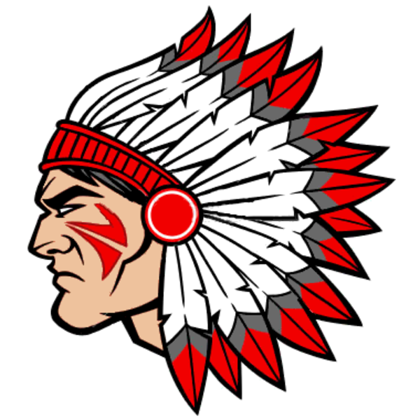 Indian Head Logo Clip Art Indians Cut Image   Vector