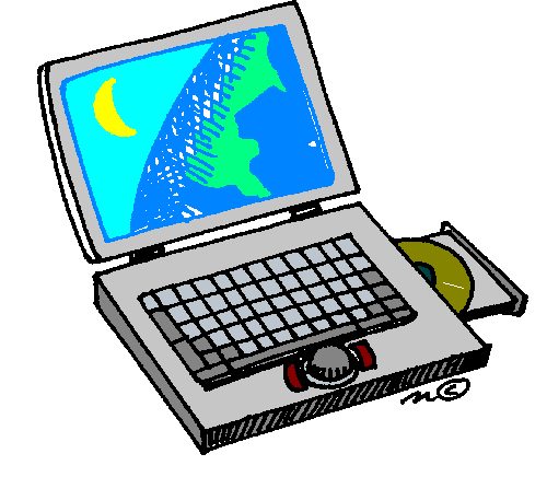 Laptop  In Color    Clip Art Gallery