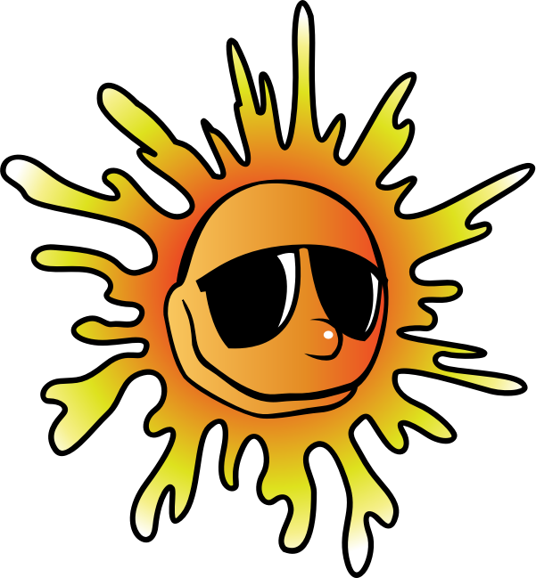 Summer Sunglasses By Pianobrad   A Sun Wearing Sunglasses Created